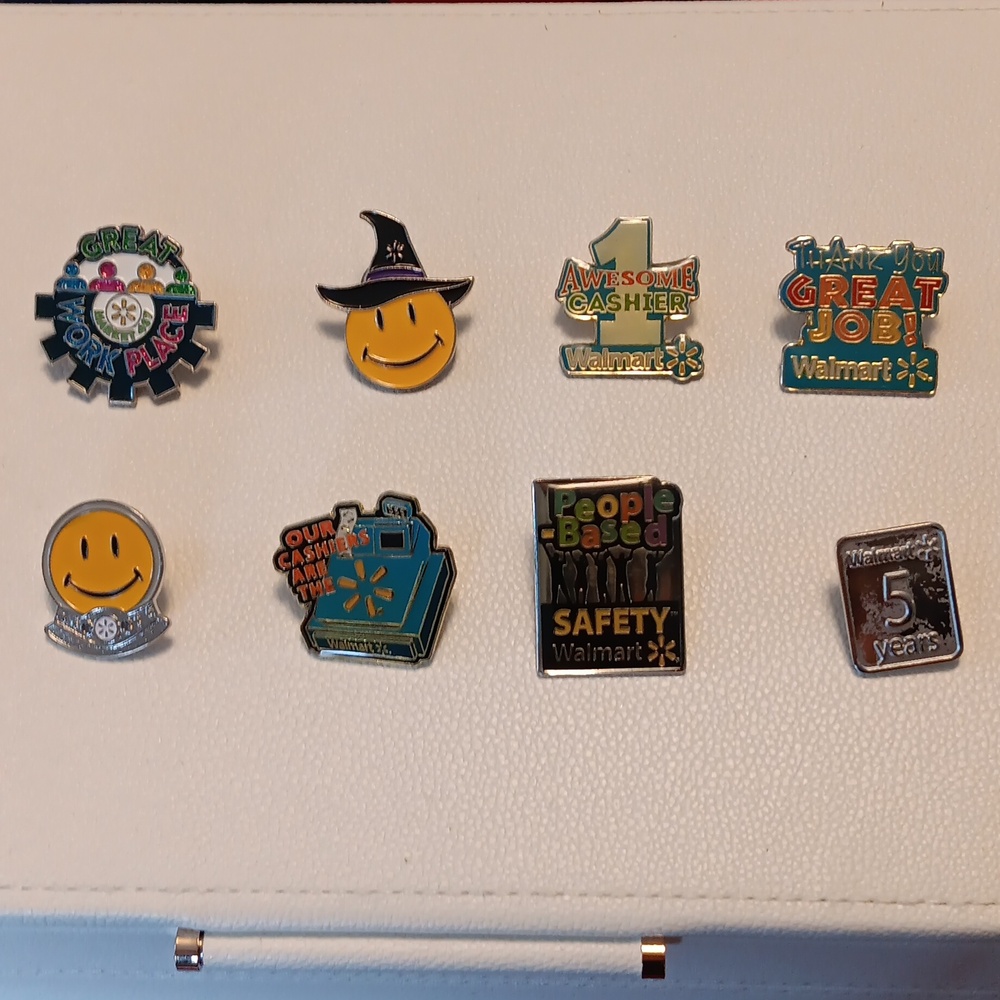Walmart Employee Enamel Pins